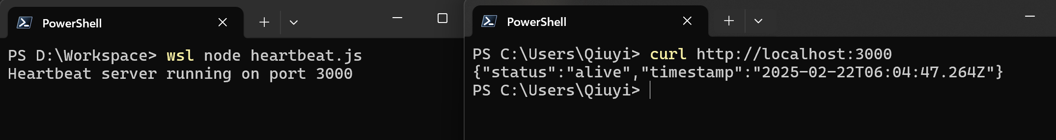 Experiment: Accessing WSL Networking application 