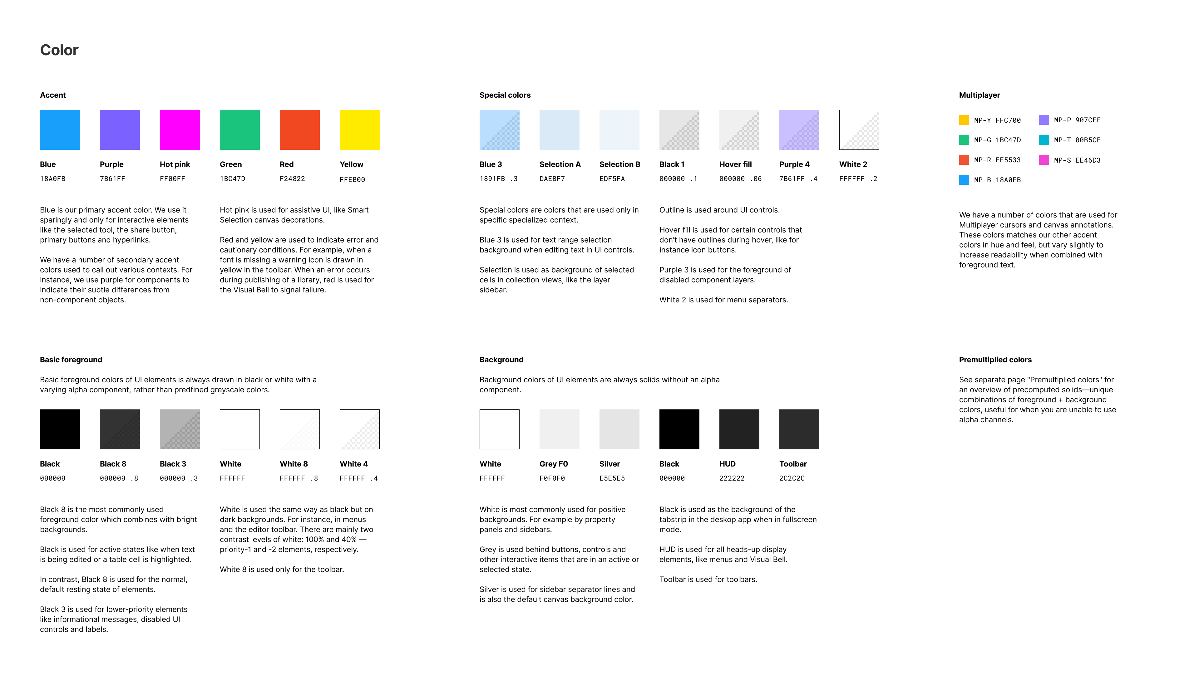 figma color design system